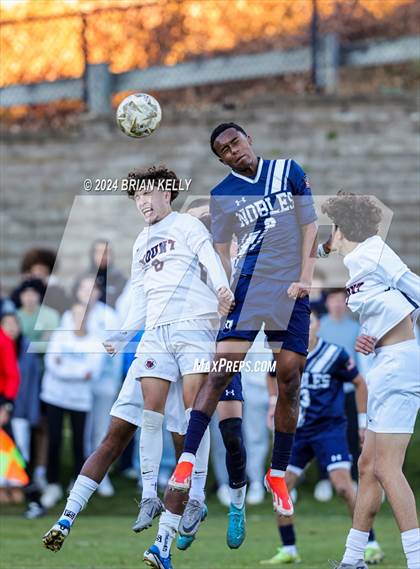Thumbnail 3 in  Mount St. Charles Academy @ Noble & Greenough (NEPSAC Class B Quarterfinals) photogallery.