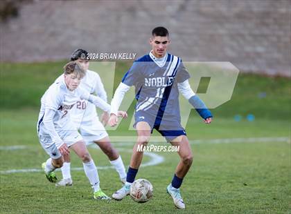 Thumbnail 2 in  Mount St. Charles Academy @ Noble & Greenough (NEPSAC Class B Quarterfinals) photogallery.