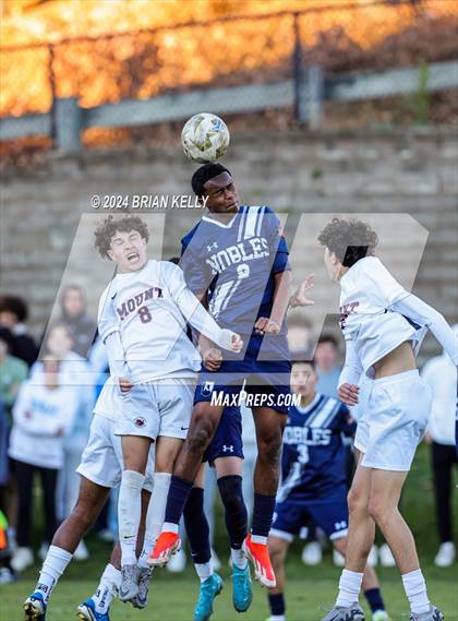 Thumbnail 2 in  Mount St. Charles Academy @ Noble & Greenough (NEPSAC Class B Quarterfinals) photogallery.