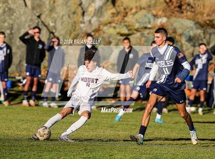 Thumbnail 3 in  Mount St. Charles Academy @ Noble & Greenough (NEPSAC Class B Quarterfinals) photogallery.