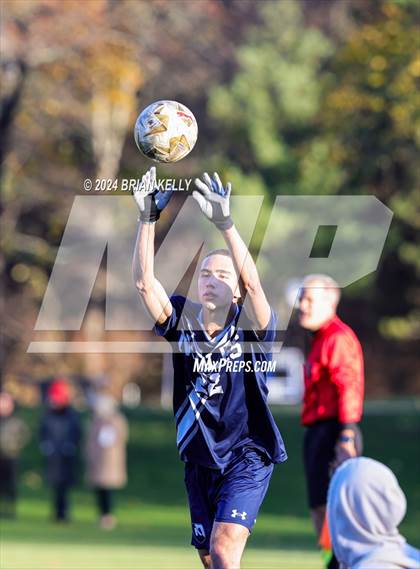 Thumbnail 3 in  Mount St. Charles Academy @ Noble & Greenough (NEPSAC Class B Quarterfinals) photogallery.
