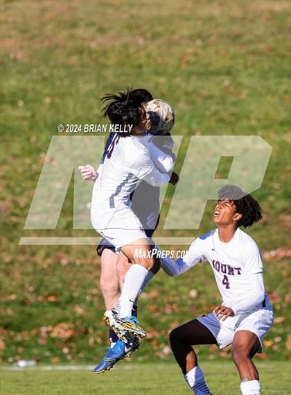Thumbnail 2 in  Mount St. Charles Academy @ Noble & Greenough (NEPSAC Class B Quarterfinals) photogallery.