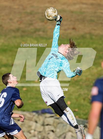 Thumbnail 3 in  Mount St. Charles Academy @ Noble & Greenough (NEPSAC Class B Quarterfinals) photogallery.