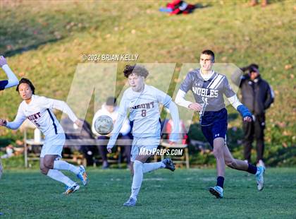Thumbnail 2 in  Mount St. Charles Academy @ Noble & Greenough (NEPSAC Class B Quarterfinals) photogallery.