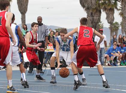 Thumbnail 3 in Oakwood vs. Pacifica Christian (@ Venice Beach) photogallery.