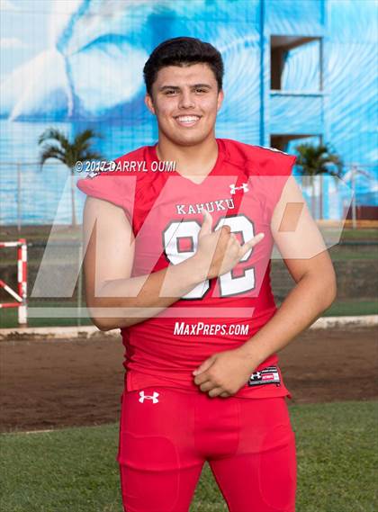 Thumbnail 3 in Kahuku (Preseason Early Contenders Photo Shoot) photogallery.