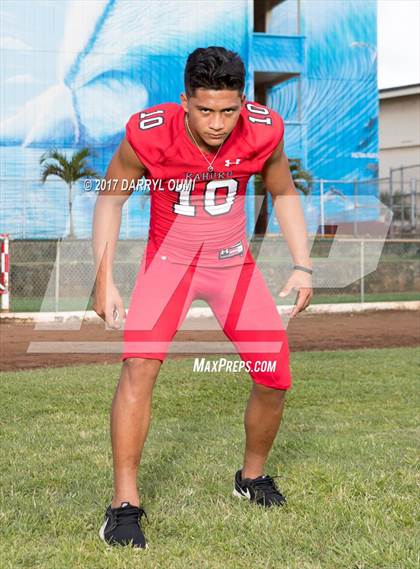 Thumbnail 2 in Kahuku (Preseason Early Contenders Photo Shoot) photogallery.