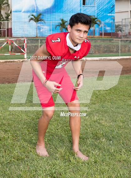Thumbnail 1 in Kahuku (Preseason Early Contenders Photo Shoot) photogallery.