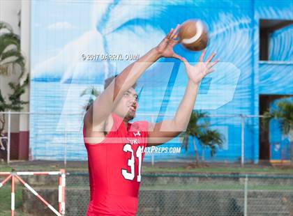 Thumbnail 1 in Kahuku (Preseason Early Contenders Photo Shoot) photogallery.
