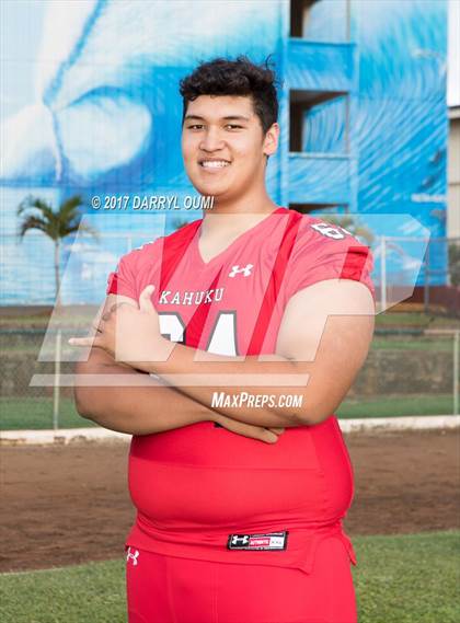 Thumbnail 3 in Kahuku (Preseason Early Contenders Photo Shoot) photogallery.