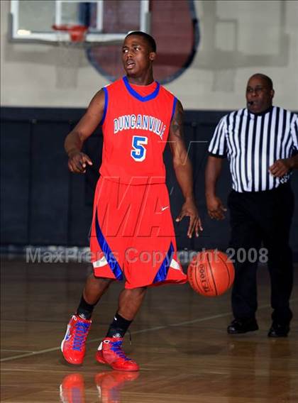 Thumbnail 3 in Duncanville vs. Alief Taylor (McDonald’s Texas Invitational) photogallery.