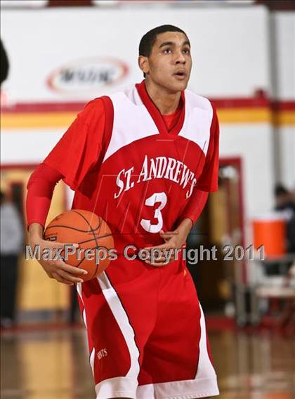 Thumbnail 2 in St. Andrew's vs DeMatha (Cancer Research Classic) photogallery.