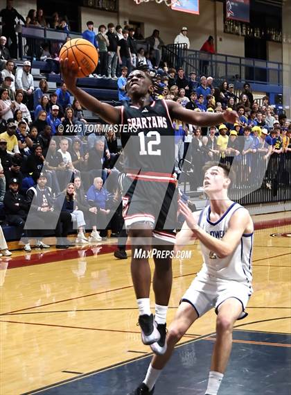 Thumbnail 2 in Caldwell Academy vs. The Burlington School (NCISAA 2A Final) photogallery.