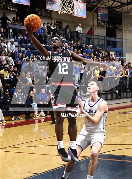 Thumbnail 3 in Caldwell Academy vs. The Burlington School (NCISAA 2A Final) photogallery.