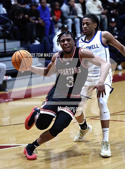 Thumbnail 1 in Caldwell Academy vs. The Burlington School (NCISAA 2A Final) photogallery.