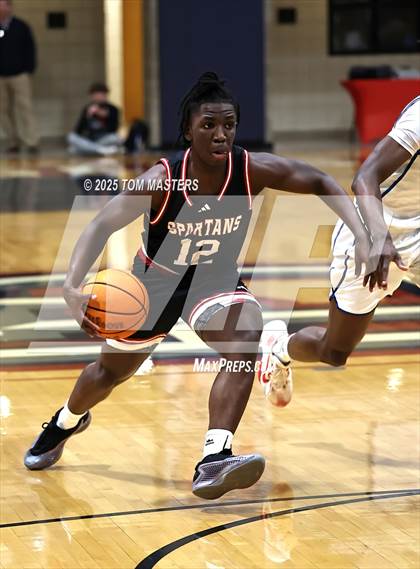 Thumbnail 2 in Caldwell Academy vs. The Burlington School (NCISAA 2A Final) photogallery.