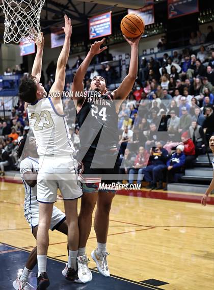 Thumbnail 1 in Caldwell Academy vs. The Burlington School (NCISAA 2A Final) photogallery.