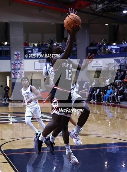 Thumbnail 2 in Caldwell Academy vs. The Burlington School (NCISAA 2A Final) photogallery.