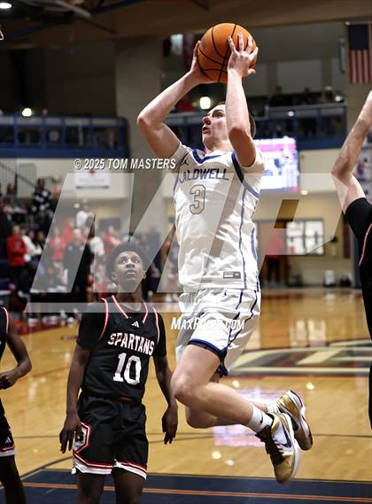 Thumbnail 3 in Caldwell Academy vs. The Burlington School (NCISAA 2A Final) photogallery.