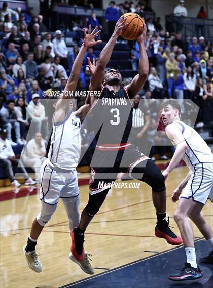 Thumbnail 3 in Caldwell Academy vs. The Burlington School (NCISAA 2A Final) photogallery.