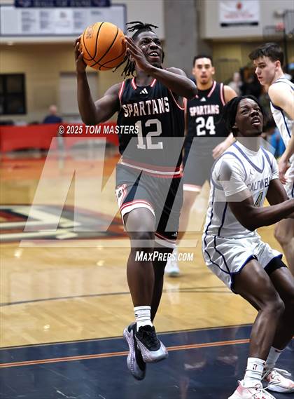 Thumbnail 2 in Caldwell Academy vs. The Burlington School (NCISAA 2A Final) photogallery.