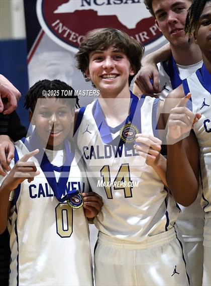 Thumbnail 2 in Caldwell Academy vs. The Burlington School (NCISAA 2A Final) photogallery.