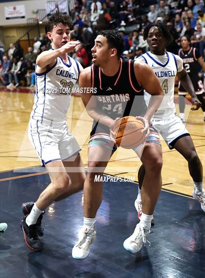 Thumbnail 3 in Caldwell Academy vs. The Burlington School (NCISAA 2A Final) photogallery.