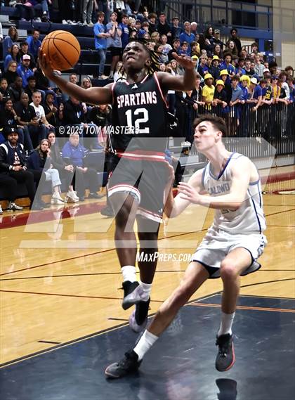 Thumbnail 1 in Caldwell Academy vs. The Burlington School (NCISAA 2A Final) photogallery.