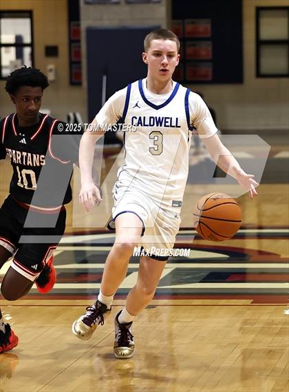 Thumbnail 2 in Caldwell Academy vs. The Burlington School (NCISAA 2A Final) photogallery.