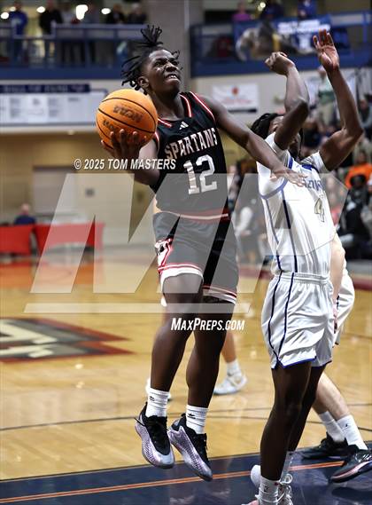 Thumbnail 3 in Caldwell Academy vs. The Burlington School (NCISAA 2A Final) photogallery.