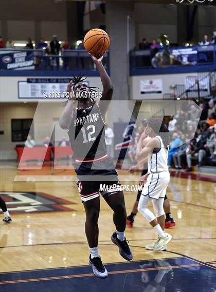 Thumbnail 2 in Caldwell Academy vs. The Burlington School (NCISAA 2A Final) photogallery.