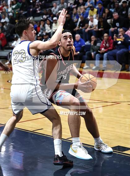 Thumbnail 2 in Caldwell Academy vs. The Burlington School (NCISAA 2A Final) photogallery.