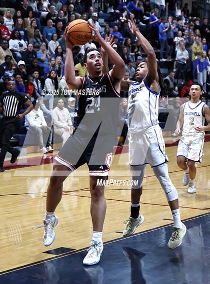 Thumbnail 2 in Caldwell Academy vs. The Burlington School (NCISAA 2A Final) photogallery.