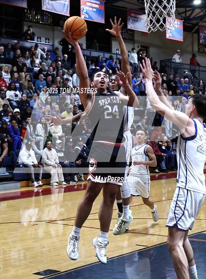 Thumbnail 1 in Caldwell Academy vs. The Burlington School (NCISAA 2A Final) photogallery.