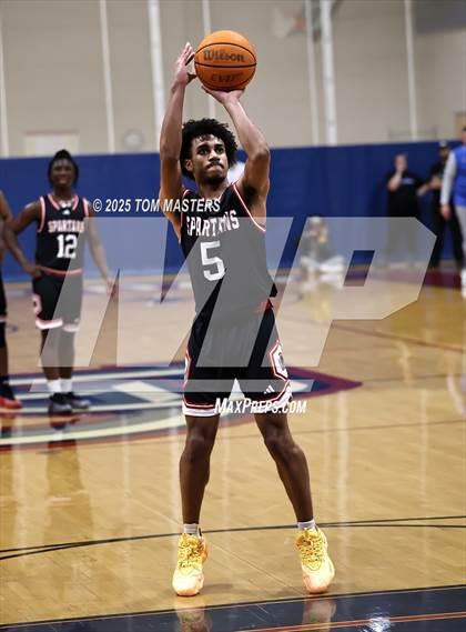 Thumbnail 3 in Caldwell Academy vs. The Burlington School (NCISAA 2A Final) photogallery.