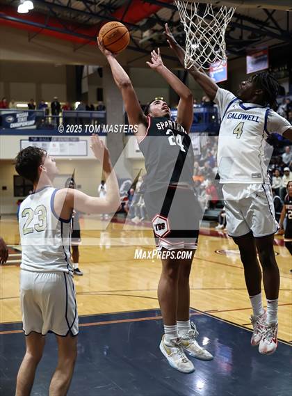 Thumbnail 2 in Caldwell Academy vs. The Burlington School (NCISAA 2A Final) photogallery.