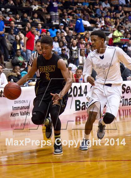 Thumbnail 2 in Edison vs Bullard (CIF CS D1 Final) photogallery.