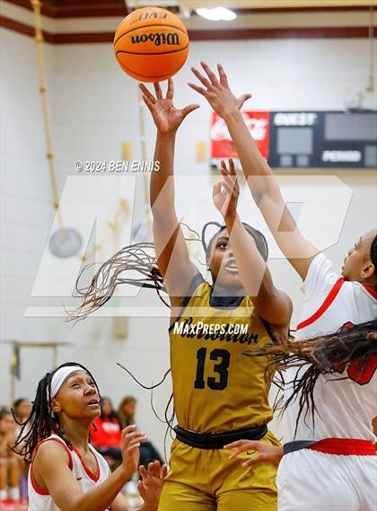 Thumbnail 1 in Carrollton vs. Woodward Academy (HIES MLK Classic) photogallery.