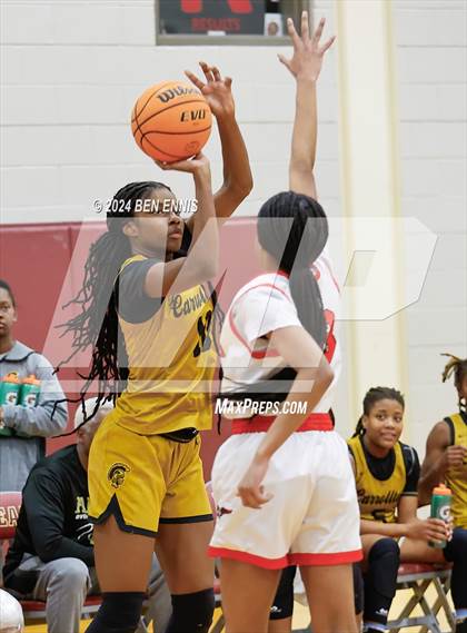 Thumbnail 1 in Carrollton vs. Woodward Academy (HIES MLK Classic) photogallery.