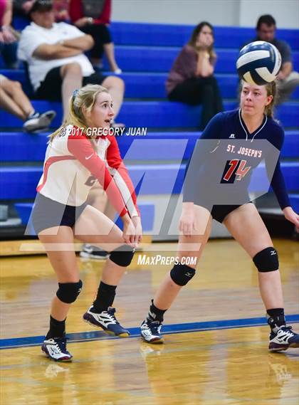 Thumbnail 2 in St. Joseph's Academy vs E.D. White (Catholic League Tournament) photogallery.