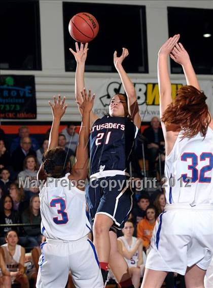 Thumbnail 3 in Modesto Christian vs. Christian Brothers (CIF SJS D3 Playoffs) photogallery.