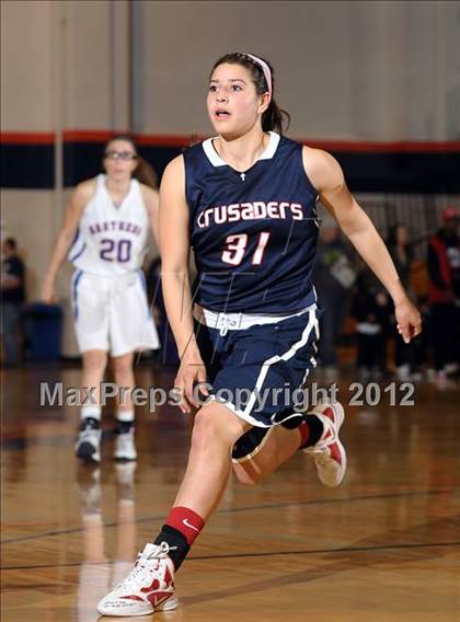 Thumbnail 3 in Modesto Christian vs. Christian Brothers (CIF SJS D3 Playoffs) photogallery.