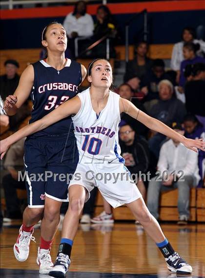Thumbnail 2 in Modesto Christian vs. Christian Brothers (CIF SJS D3 Playoffs) photogallery.
