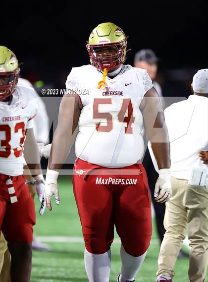 Thumbnail 1 in Creekside vs. Mater Dei photogallery.