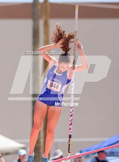 Thumbnail 1 in AIA Track & Field Championships (Girls Pole Vault) photogallery.