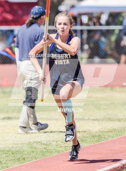 Thumbnail 2 in AIA Track & Field Championships (Girls Pole Vault) photogallery.