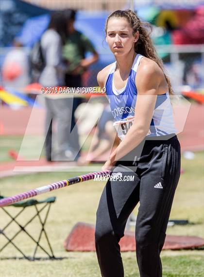 Thumbnail 3 in AIA Track & Field Championships (Girls Pole Vault) photogallery.