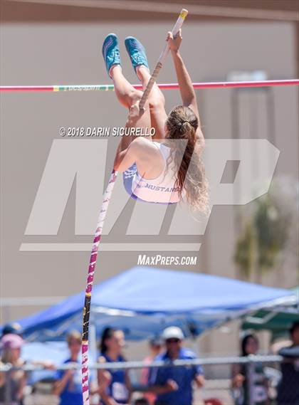 Thumbnail 3 in AIA Track & Field Championships (Girls Pole Vault) photogallery.