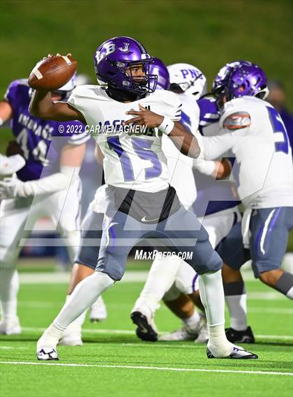 Thumbnail 2 in LBJ Austin @ Port Neches-Groves (UIL 5A Div. 2 Area Playoff) photogallery.