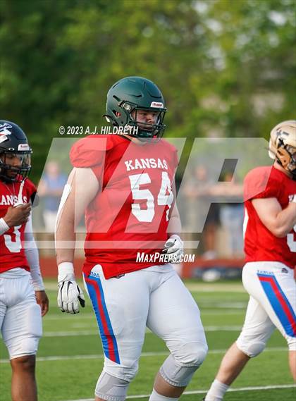 Thumbnail 1 in Kansas vs Missouri All Star Game photogallery.